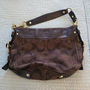 Authentic Coach Carly Signature Jacquard
